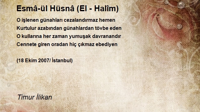Timur İlikan