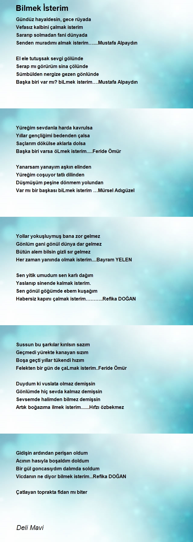 Deli Mavi