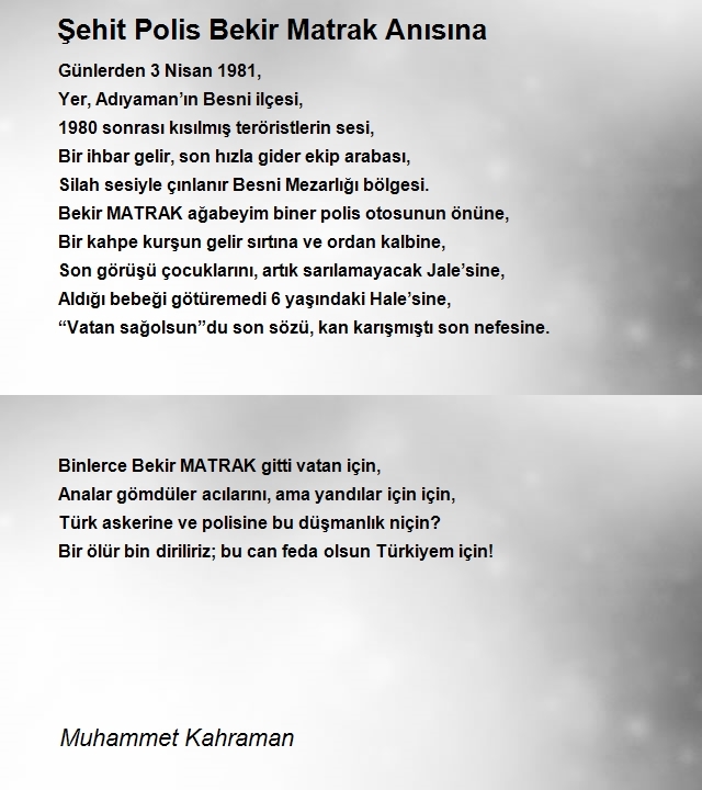 Muhammet Kahraman