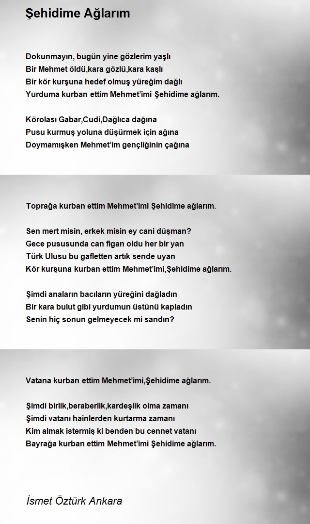 İsmet Öztürk Ankara