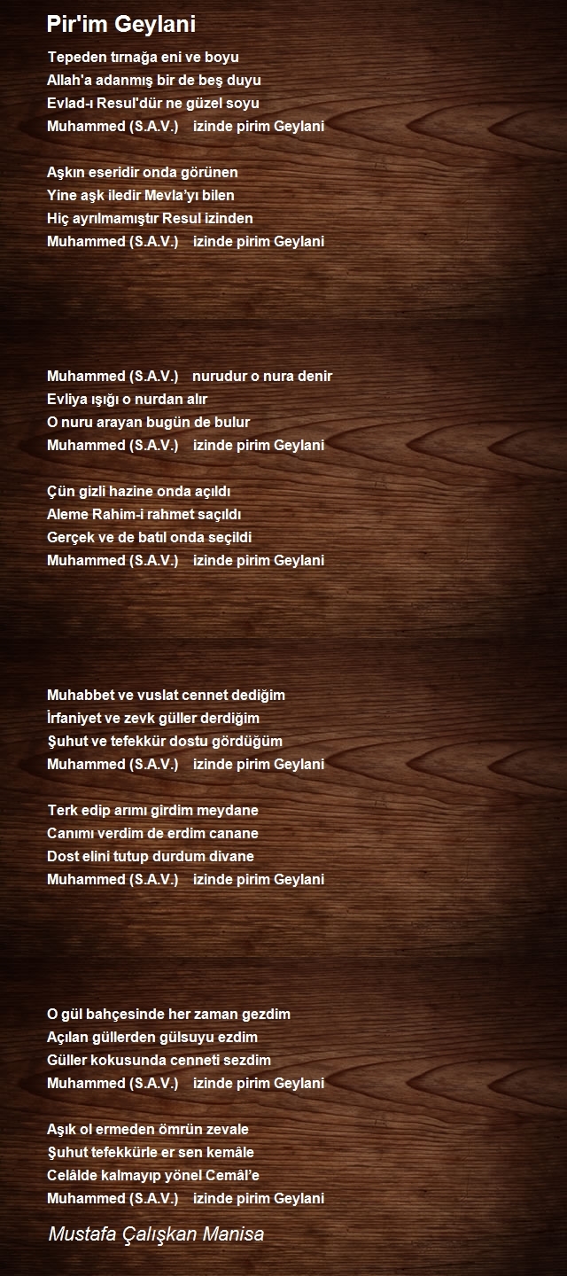 Mustafa Çalışkan Manisa