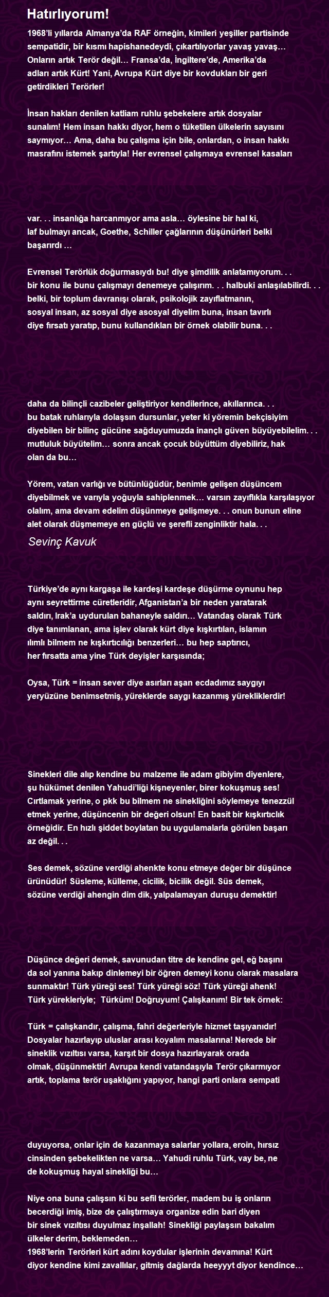 Sevinç Kavuk