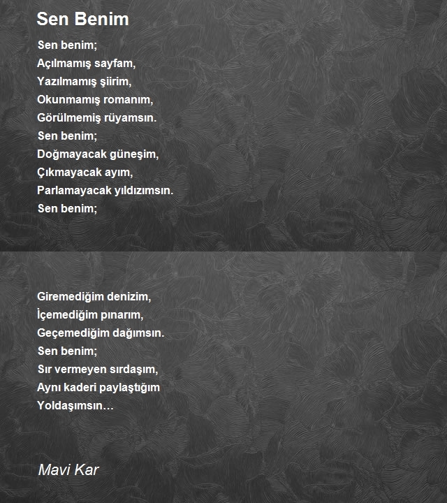 Mavi Kar