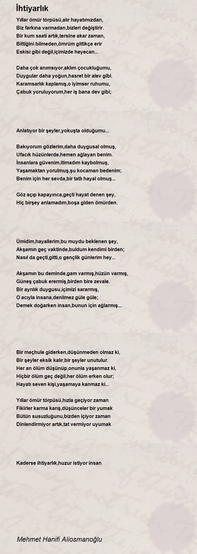 Mehmet Hanifi Aliosmanoğlu