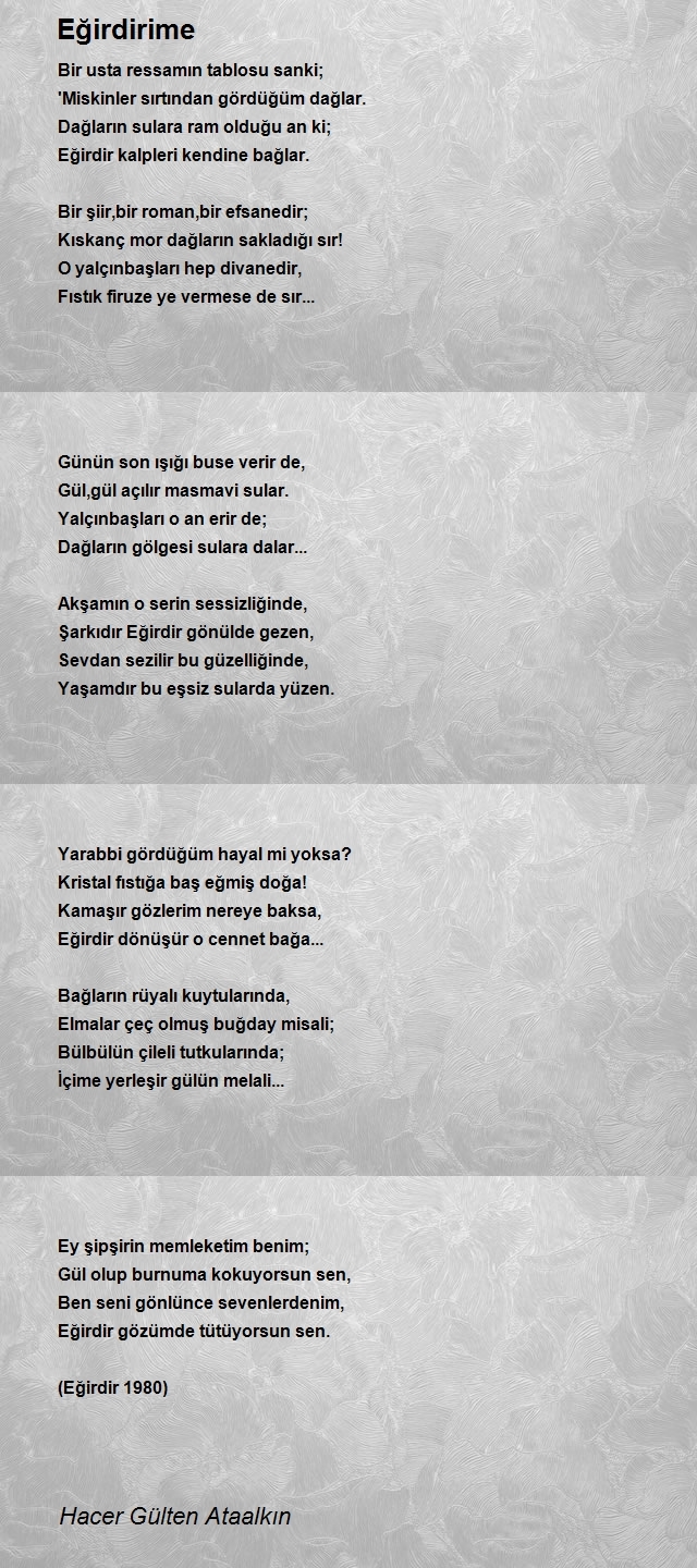 Hacer Gülten Ataalkın