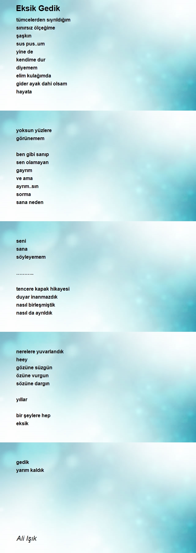 Ali Işık