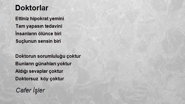 Cafer İşler