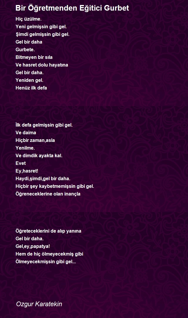 Ozgur Karatekin