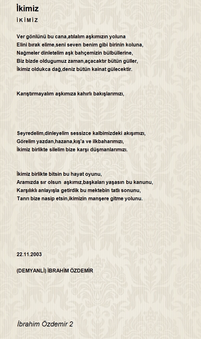 İbrahim Özdemir 2