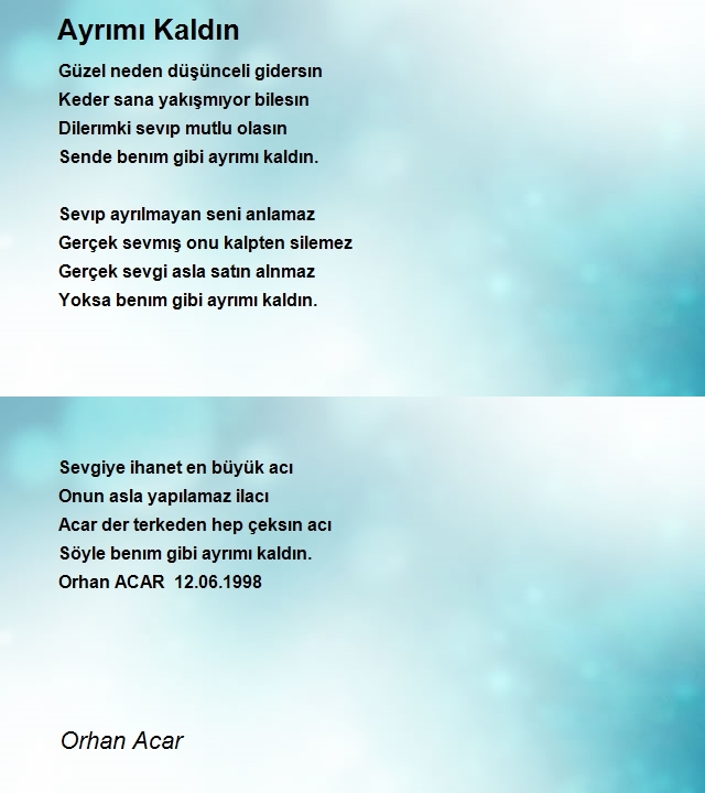 Orhan Acar