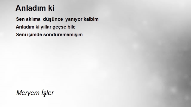 Meryem İşler