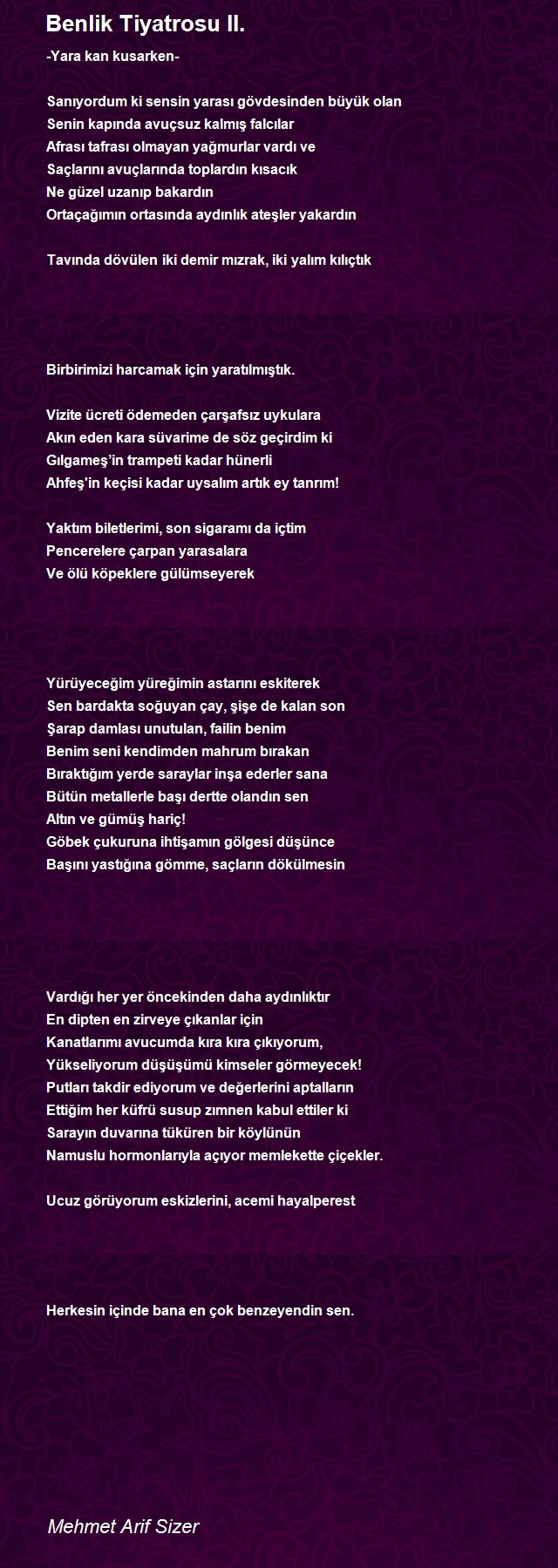 Mehmet Arif Sizer