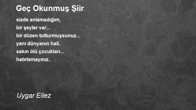 Uygar Ellez