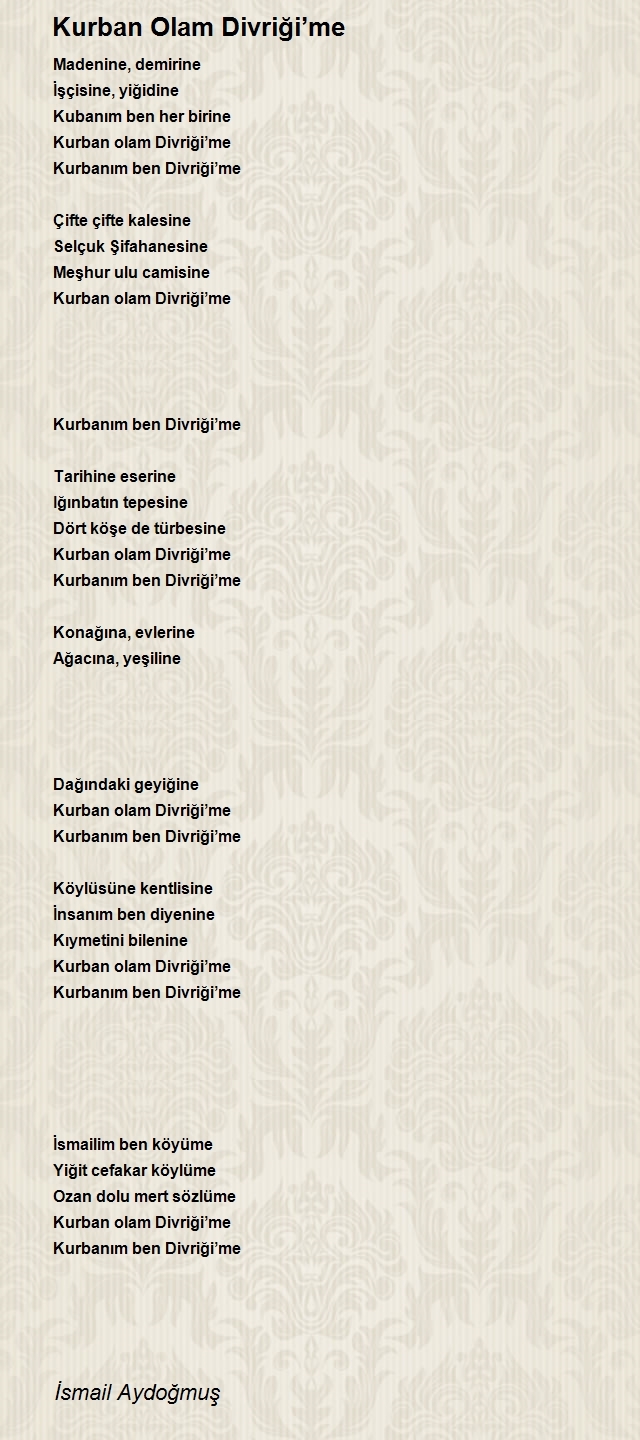 İsmail Aydoğmuş