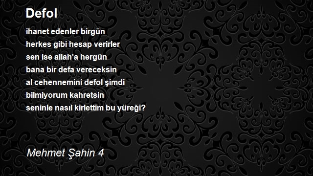 Mehmet Şahin 4