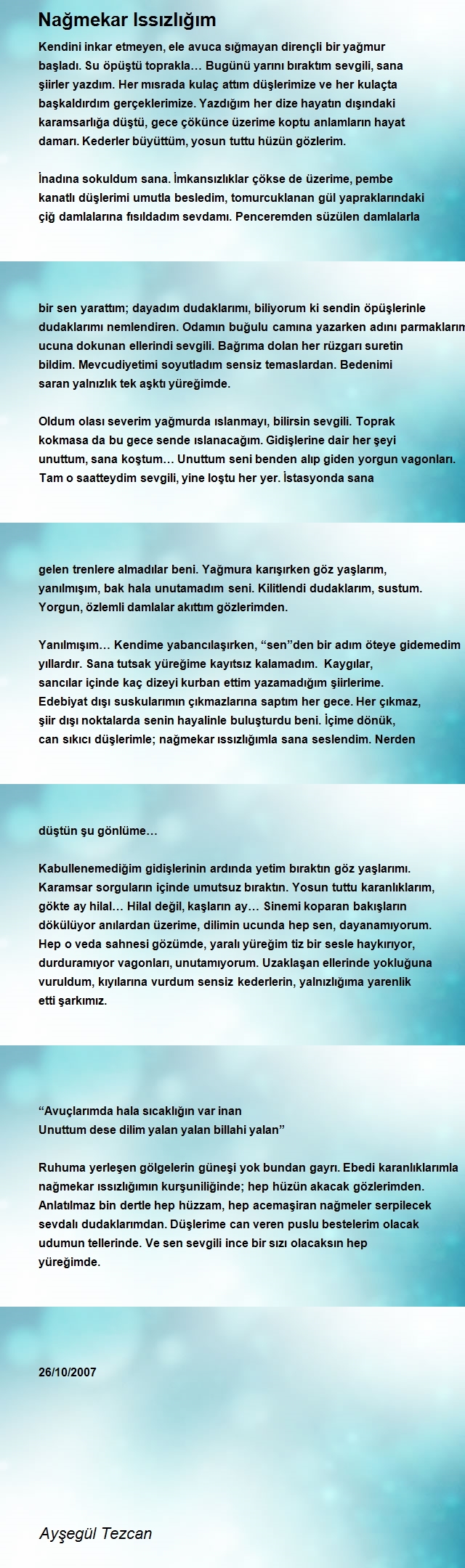 Ayşegül Tezcan