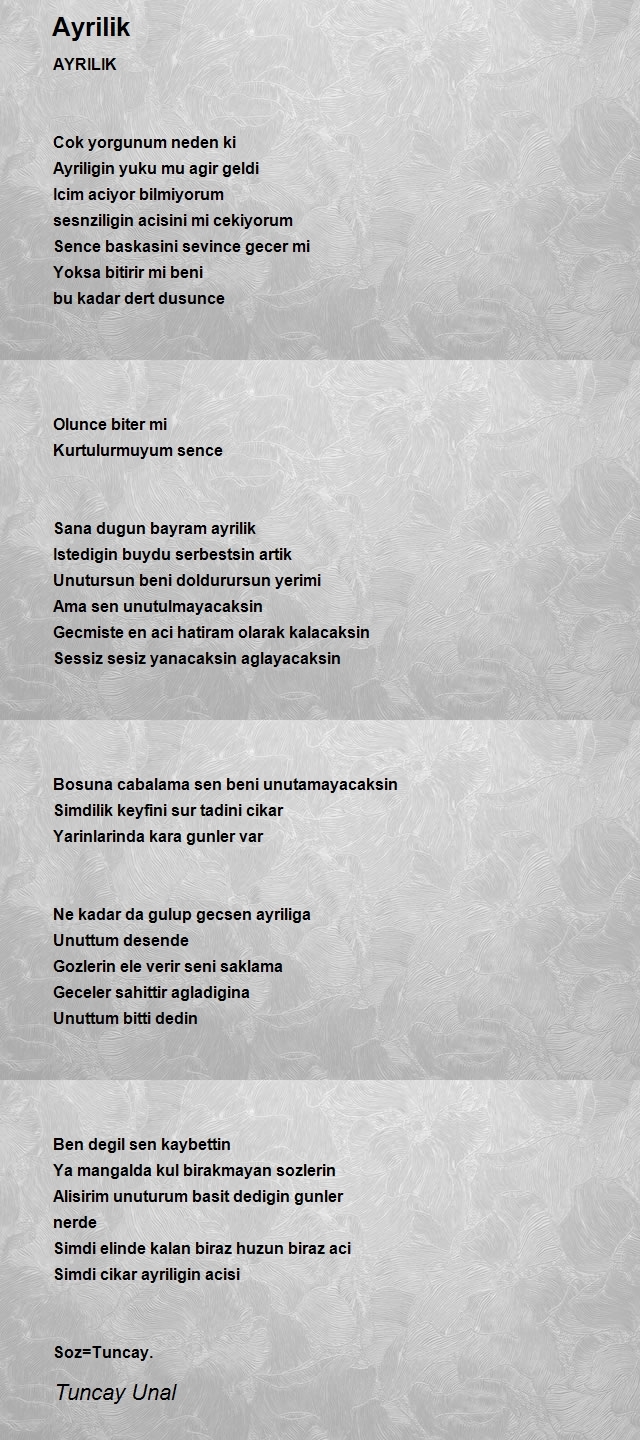 Tuncay Unal