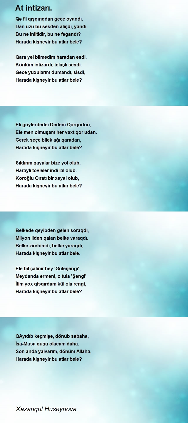 Xəzangül Hüseynova