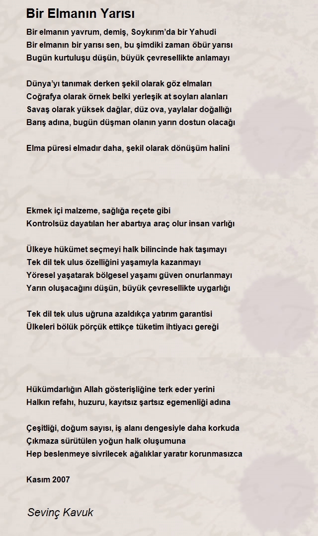 Sevinç Kavuk