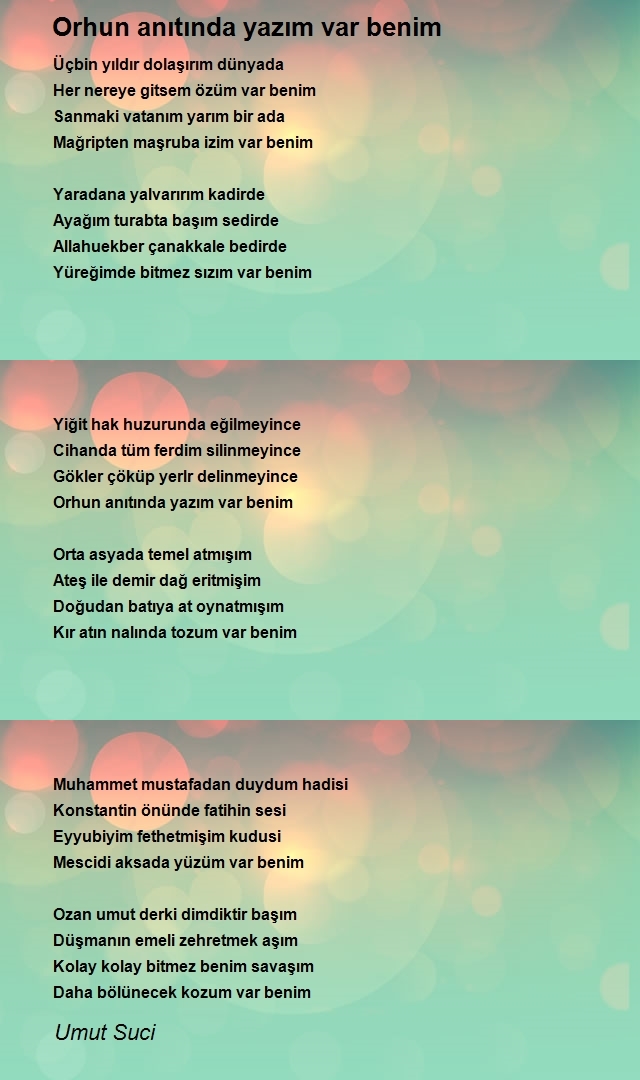 Umut Suci