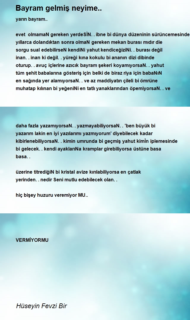 Hüseyin Fevzi Bir