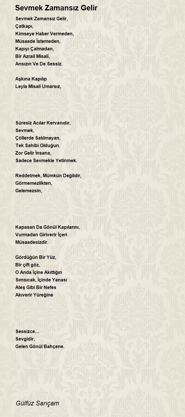 Gülfüz Sarıçam