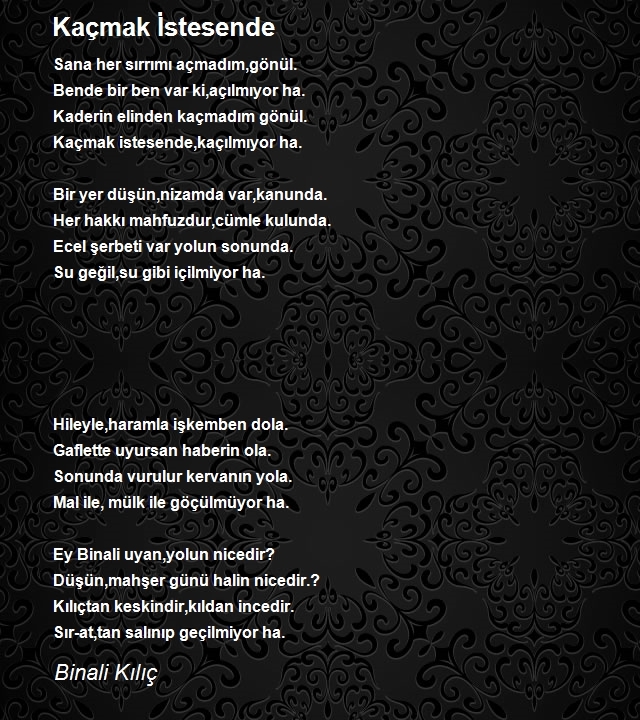 Binali Kılıç