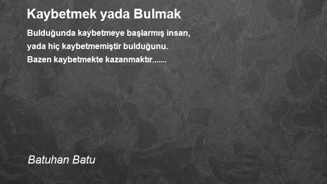 Batuhan Batu