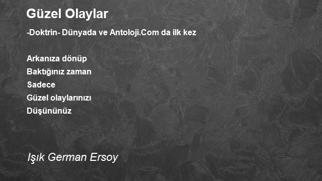 Işık German Ersoy
