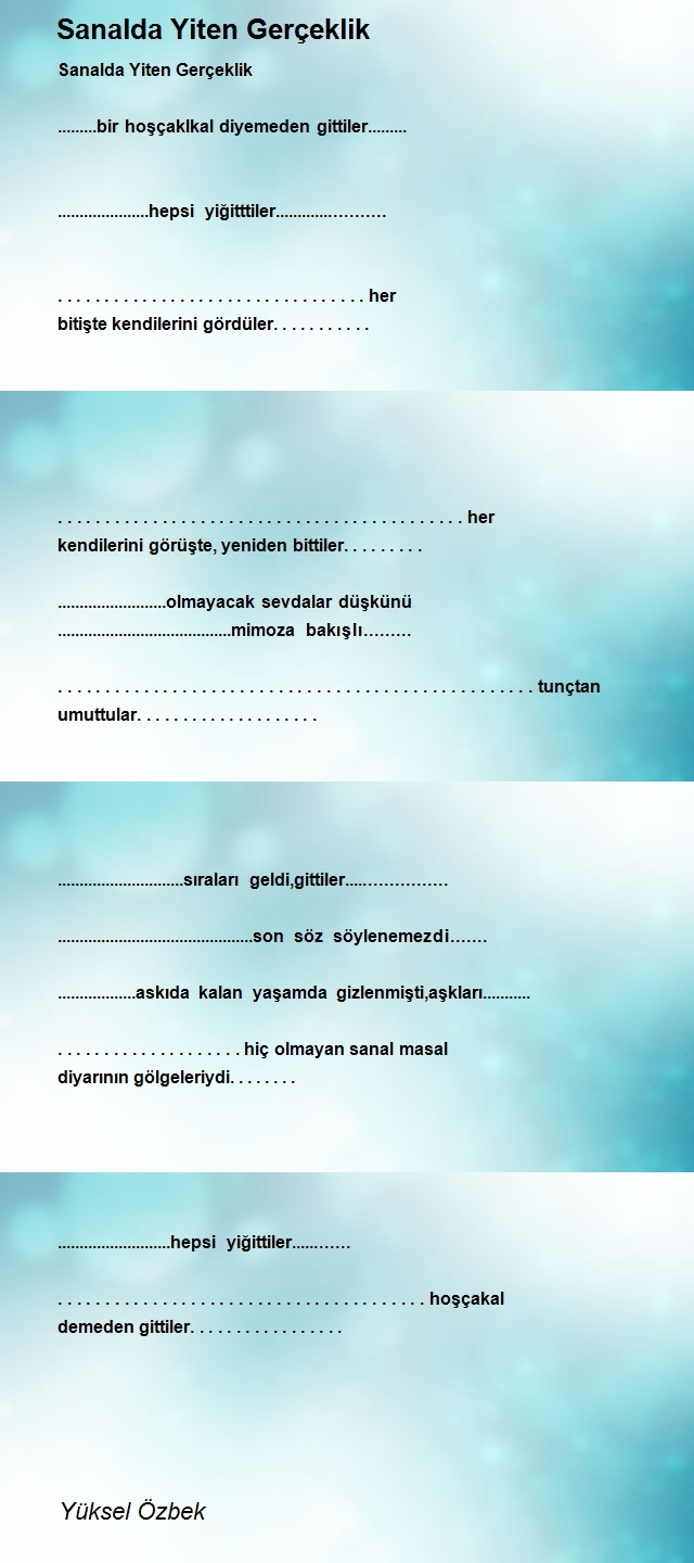 Yüksel Özbek