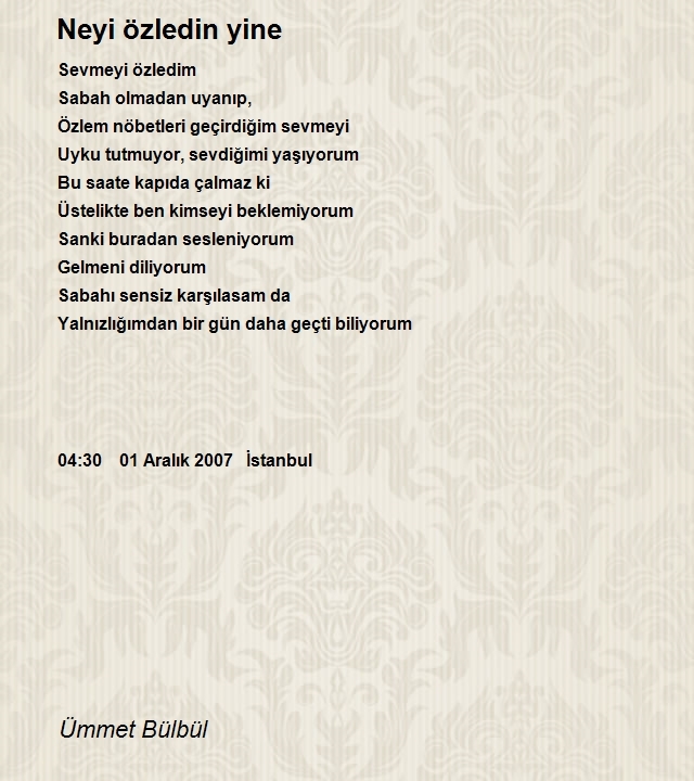Ümmet Bülbül