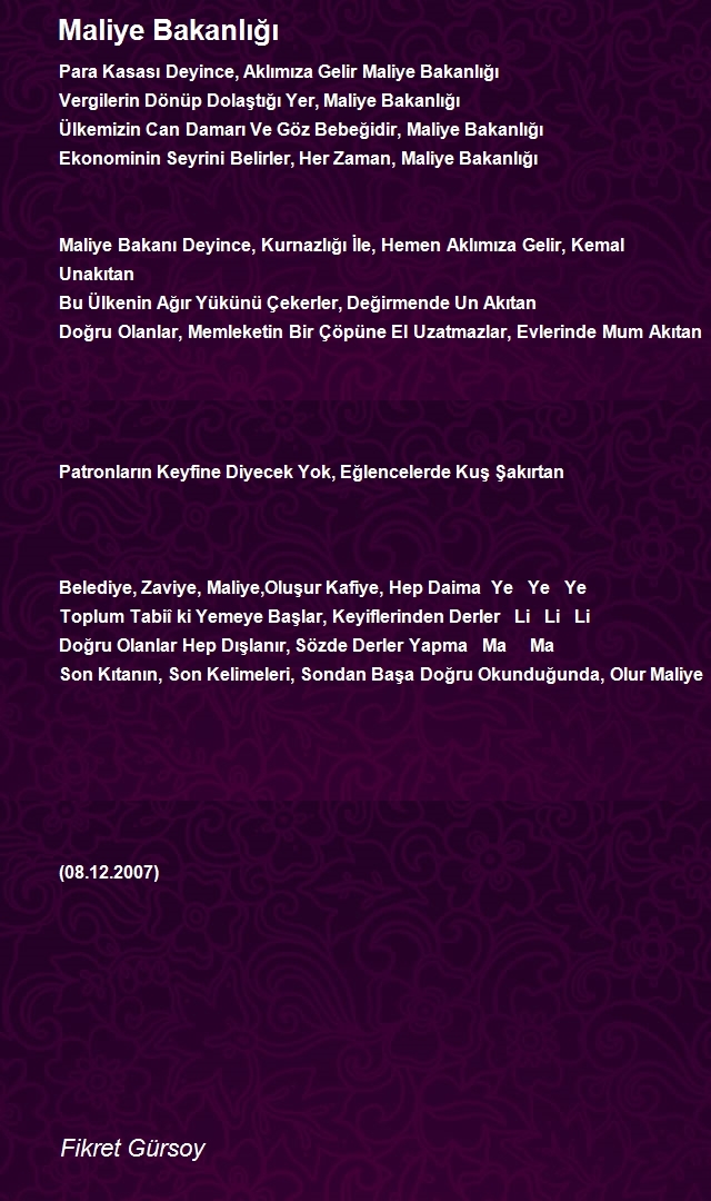 Fikret Gürsoy