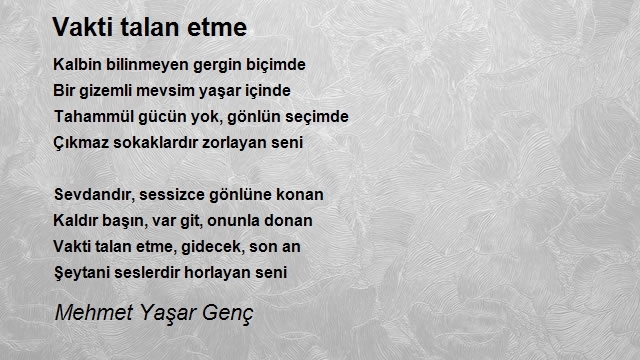 Mehmet Yaşar Genç