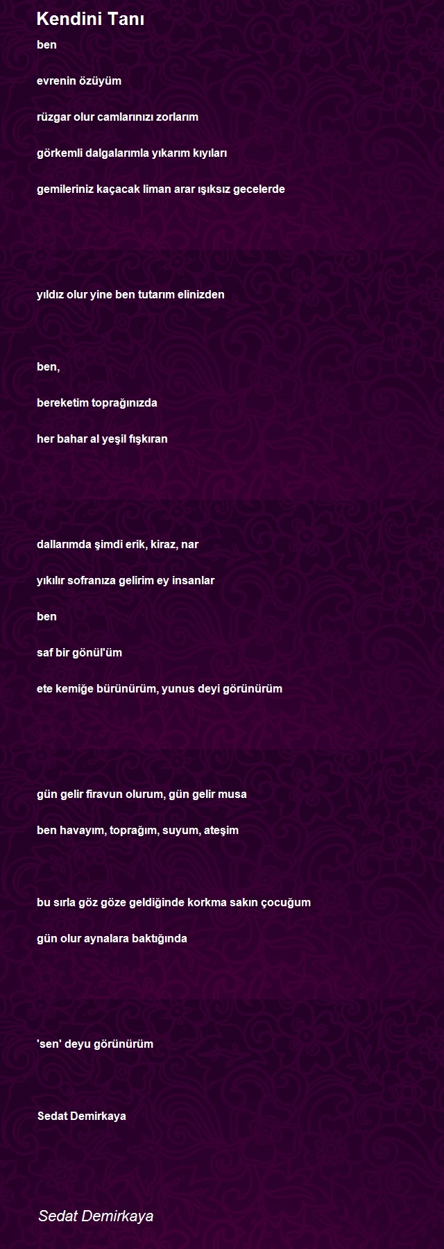 Sedat Demirkaya