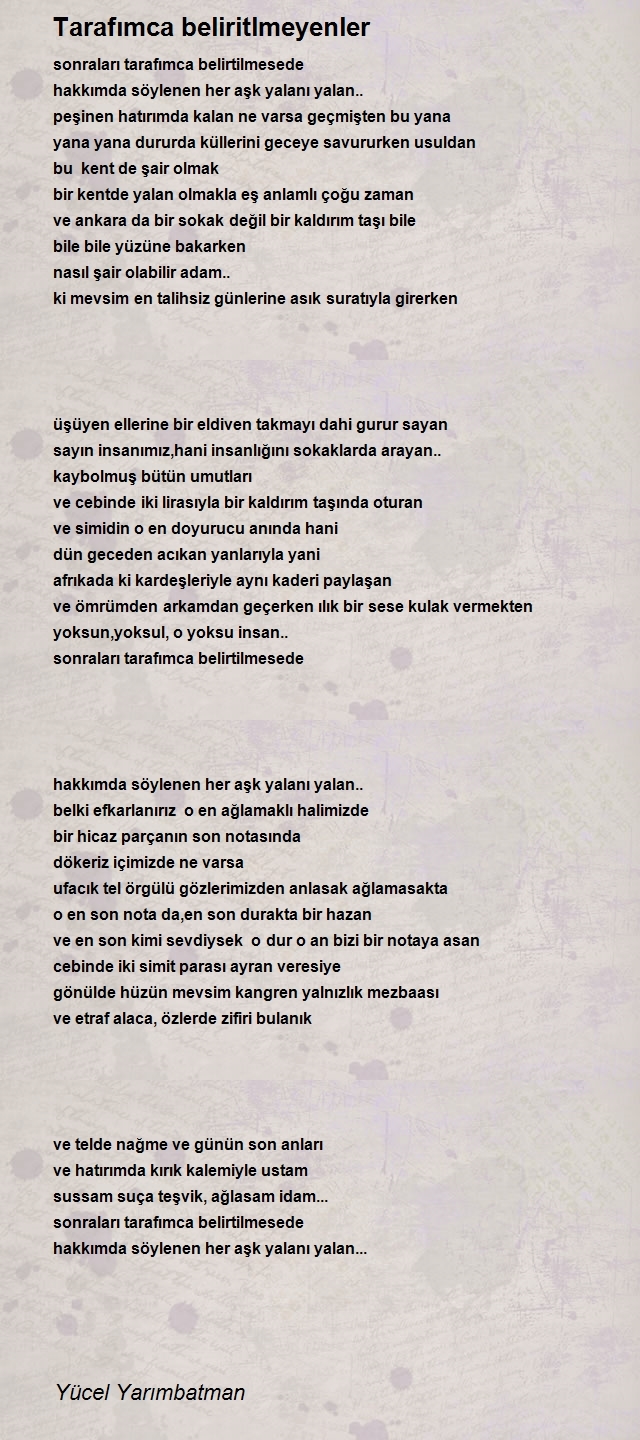 Yücel Yarımbatman