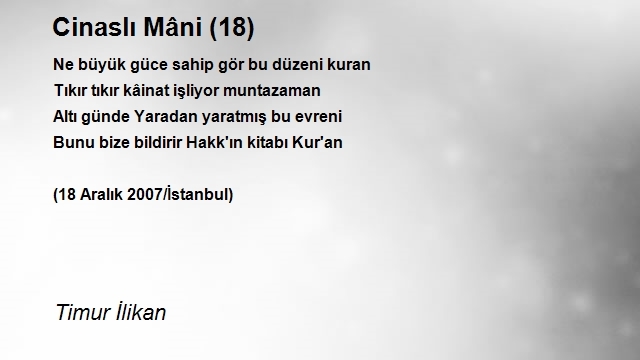 Timur İlikan