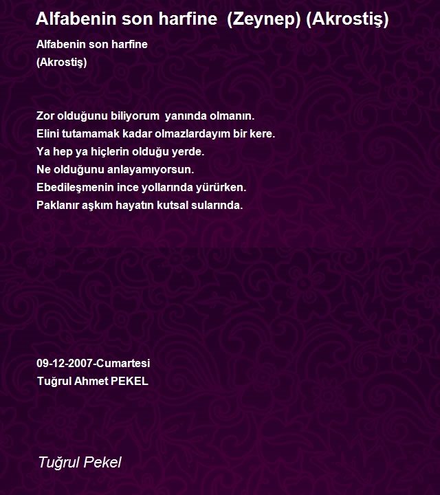 Tuğrul Pekel