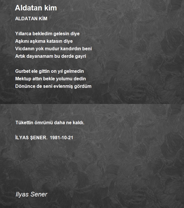 Ilyas Sener