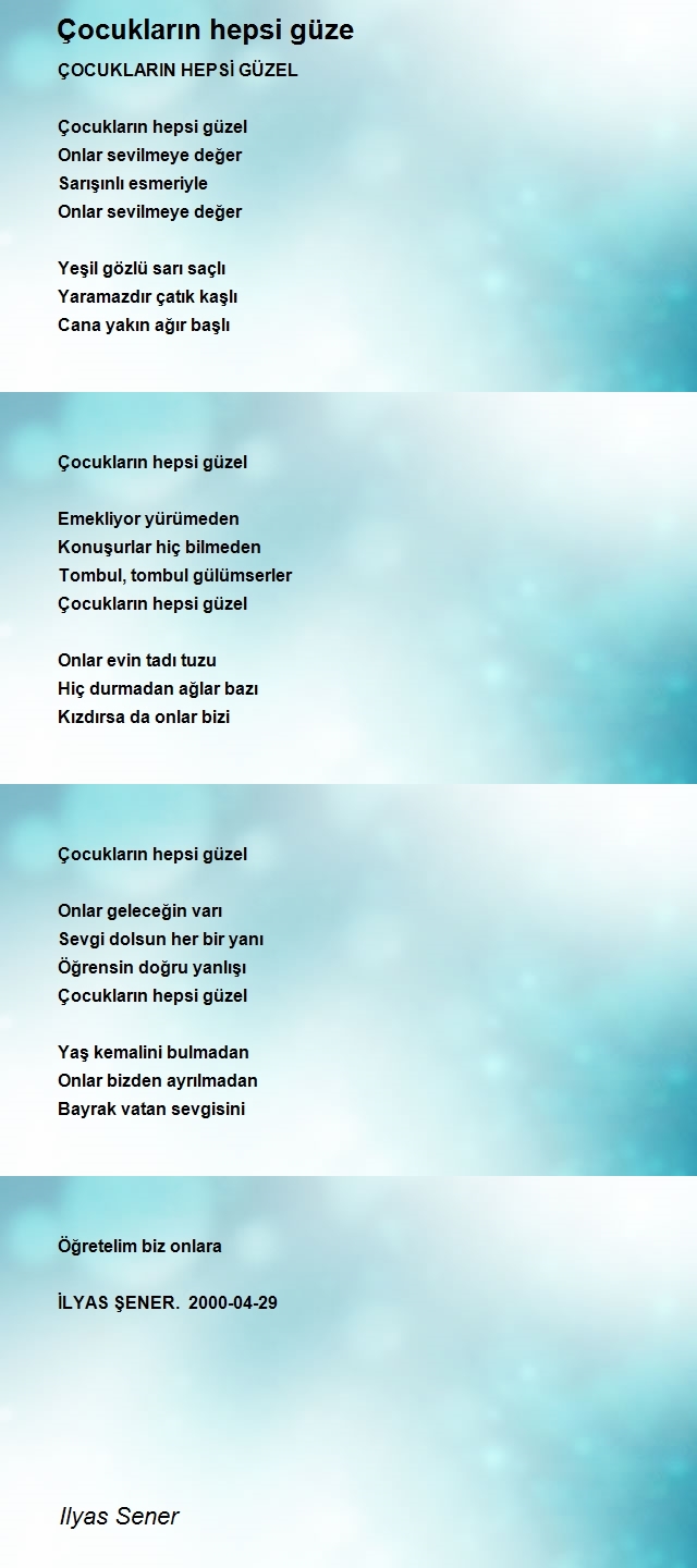 Ilyas Sener