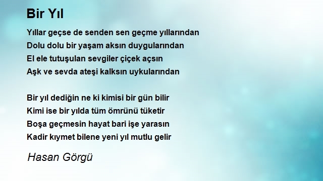 Hasan Görgü