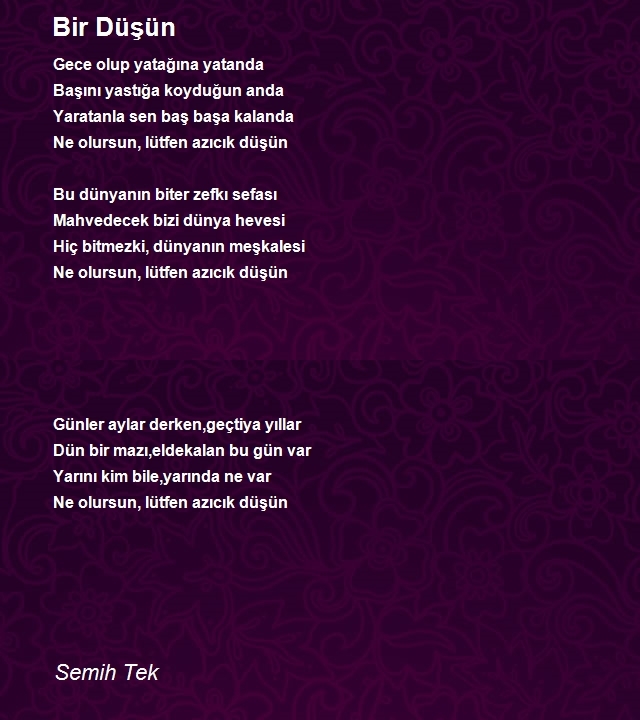 Semih Tek