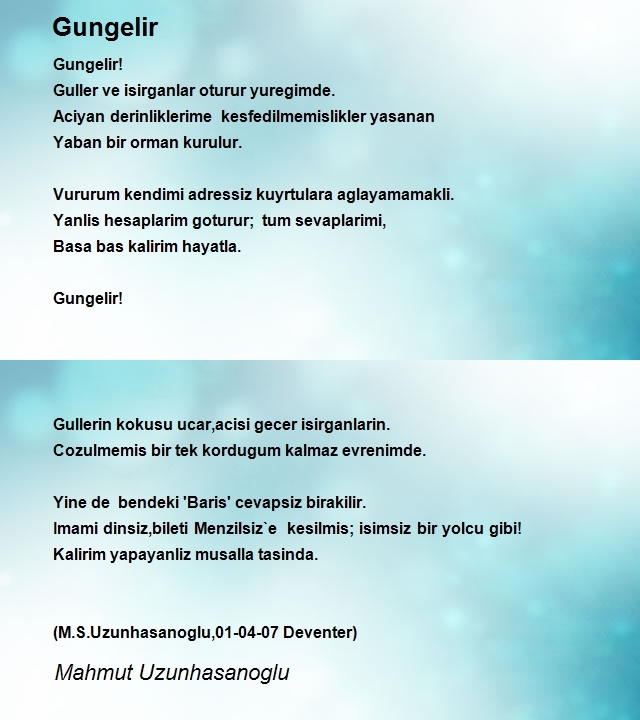 Mahmut Uzunhasanoglu