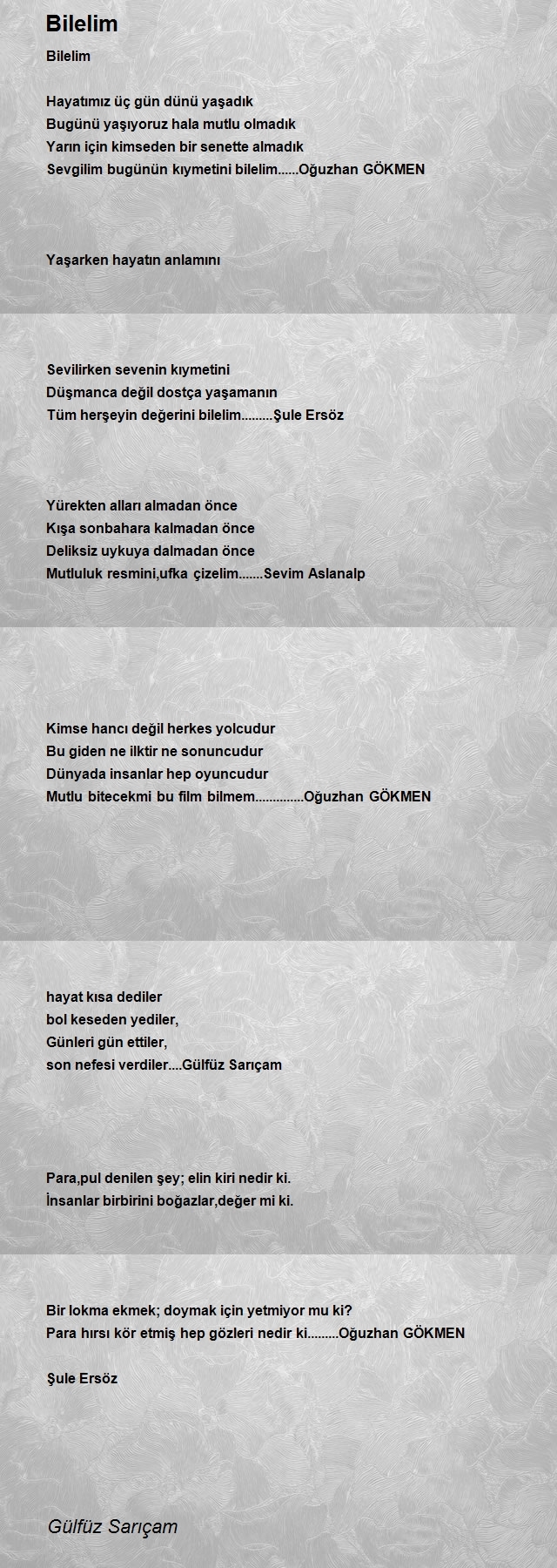 Gülfüz Sarıçam
