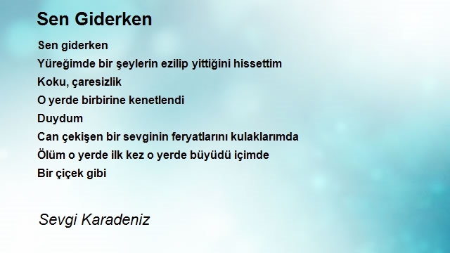 Sevgi Karadeniz