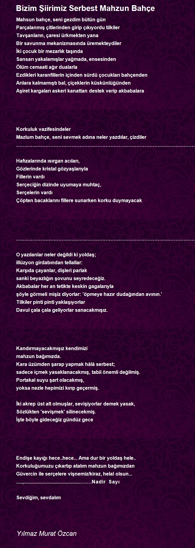 Yılmaz Murat Özcan