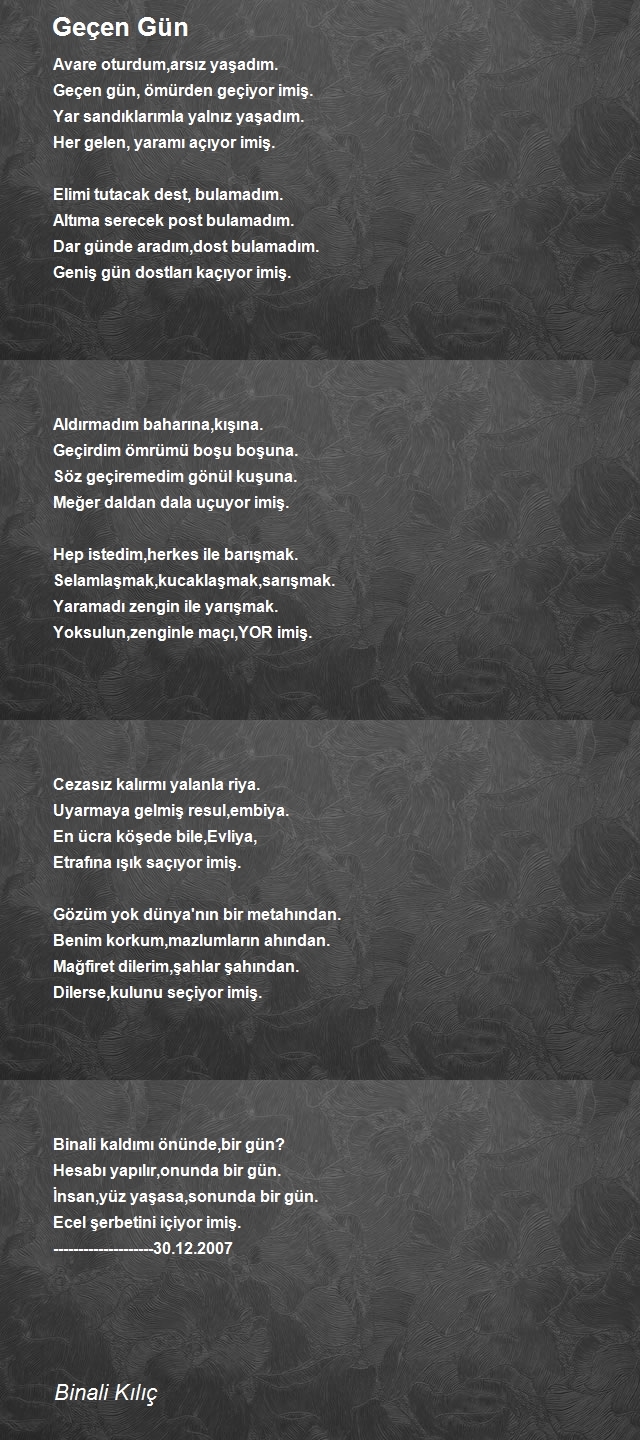 Binali Kılıç