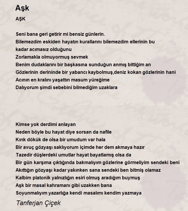 Tanferjan Çiçek