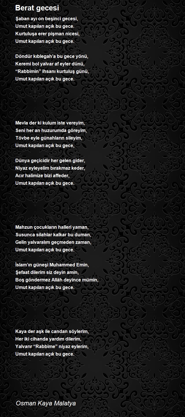 Osman Kaya Malatya