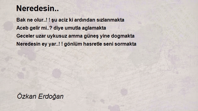 Özkan Erdoğan