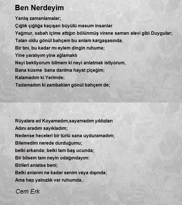 Cem Erk